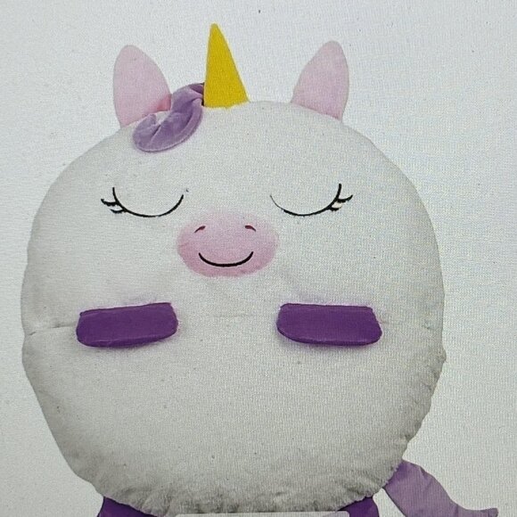 HAPPY NAPPERS Pillow & Sleepy Sack Arianna The Unicorn Sleeping Bag 4 FT. x 6" - Picture 6 of 6